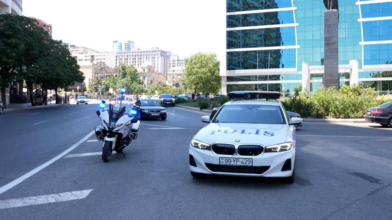 İkitəkərli nəqliyyat sürücüləri ilə söhbət aparıldı - VİDEO (FOTOLAR)